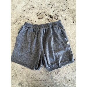 Vuori Performance Athletic Shorts Gray Heather Size S Drawstring